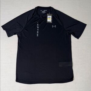 Under Armour Men's Black Short Sleeve Tee